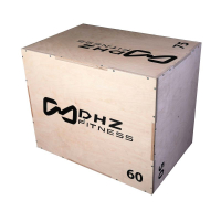 Универсальный PLYO BOX 3-в-1 со шкалой наклона (фанера) 50 х 60 х 75 см